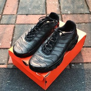 Nike Airmax Plus Triple Black Shoe